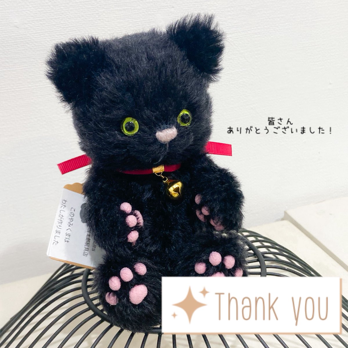 a6nui's tweet image. 今年もやみくま楽しかったです(◍ ´꒳` ◍)
見に来て下さった皆さん、お迎えのご縁をいただいた方、ありがとうございました(⁎ᴗ͈ˬᴗ͈⁎)♡
 #やみくま  #やみくま2025  #ねこ