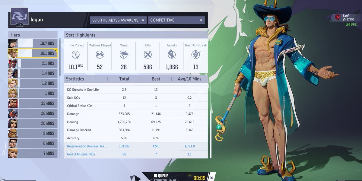 Update finally got 50% wr!