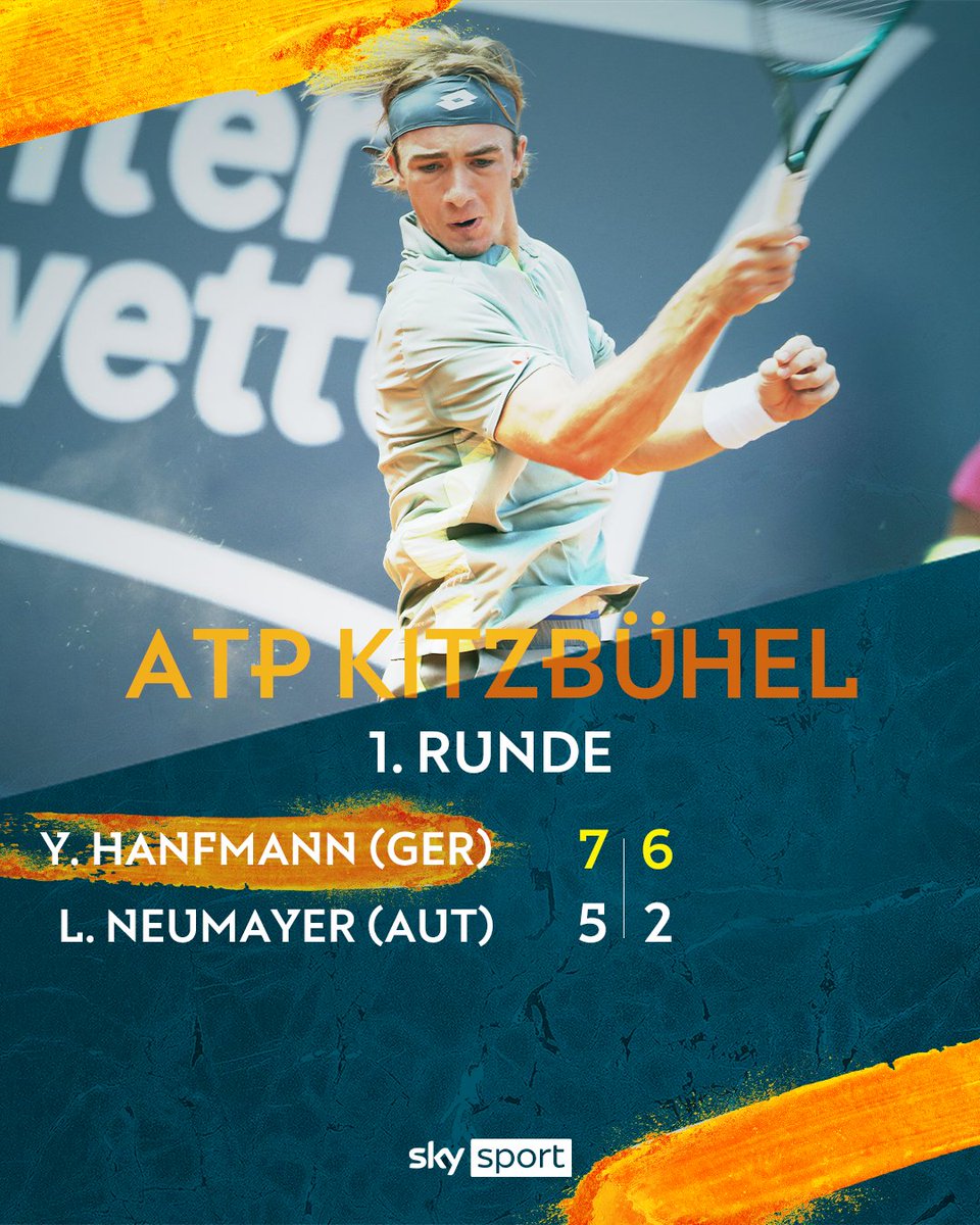 SkySportAustria's tweet photo. Lukas #Neumayer scheitert beim ATP-Turnier in Kitzbühel bereits in der ersten Runde! ❌🎾
Alle Infos 👉 https://t.co/wJln4K76Xp
#SkyTennis #ATPKitzbühel #GeneraliOpen https://t.co/8tpIgfL7WQ