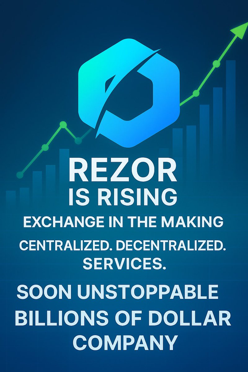 What must be noted is that we had enough money to develop something extraordinary, and this team is not wasteful.  
Every cent that goes out of the treasury is carefully considered…  
The result is going to be mind-blowing ✌🏻
#Rezor Forever
#RezorWallet #RezorSwap #RezorChain