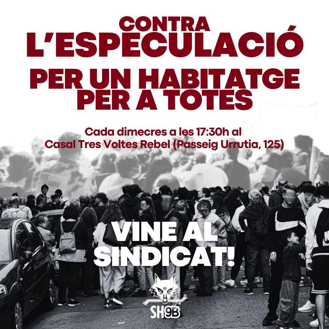 🌞 📣 Demà, última assemblea abans de l'aturada d'estiu. Veniu a preparar la tornada al setembre per organitzar-nos millor i més fortes, i a celebrar les victòries aconseguides aquest 2025 ✊🏽

🕠 Benvingudes: 17.30 h
🕕 Assemblea: 18 h
📌 Pg. d'Urrutia, 125 (CP Tres Voltes Rebel)
