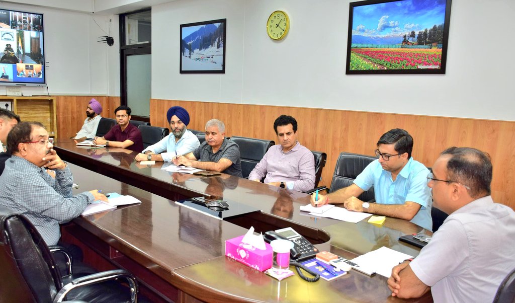Akashvani News Jammu (@radionews_jammu) on Twitter photo Div Com <a href="/Rameshkumarias/">Ramesh Kummar</a> reviews rain damages & ongoing restoration efforts across districts. Instructs DCs to set up 24x7 control rooms for swift response & public assistance.
#DisasterResponse #RainAlert
<a href="/airnewsalerts/">All India Radio News</a> <a href="/diprjk/">Information & PR, J&K</a> <a href="/Divcomjammu/">Divisional Commissioner Jammu</a> <a href="/dmjammuofficial/">District Magistrate, Jammu</a> Div Com <a href="/Rameshkumarias/">Ramesh Kummar</a> reviews rain damages & ongoing restoration efforts across districts. Instructs DCs to set up 24x7 control rooms for swift response & public assistance.
#DisasterResponse #RainAlert
<a href="/airnewsalerts/">All India Radio News</a> <a href="/diprjk/">Information & PR, J&K</a> <a href="/Divcomjammu/">Divisional Commissioner Jammu</a> <a href="/dmjammuofficial/">District Magistrate, Jammu</a>