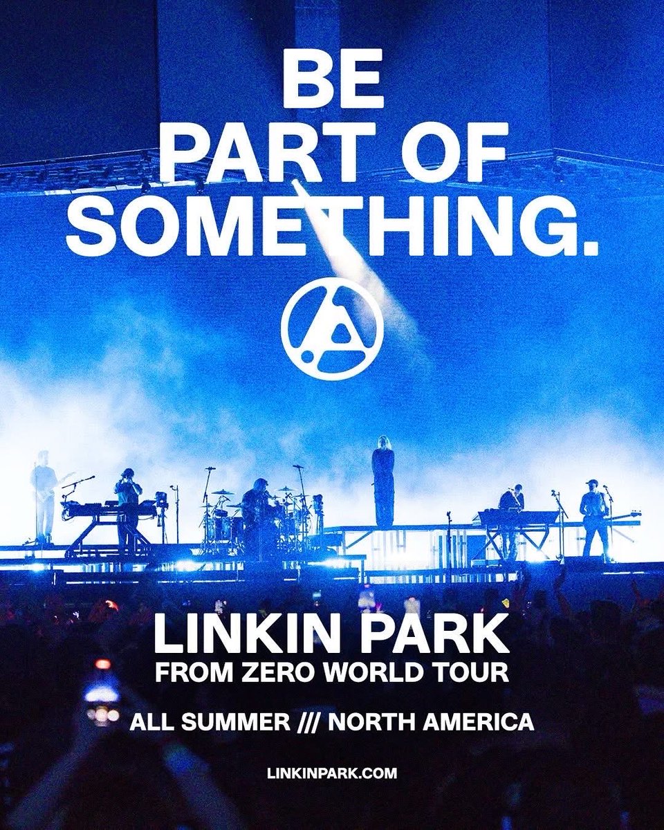 LPLive's tweet image. Linkin Park is back on stage in one week!
The North American Tour kicks off in Brooklyn on July 29!