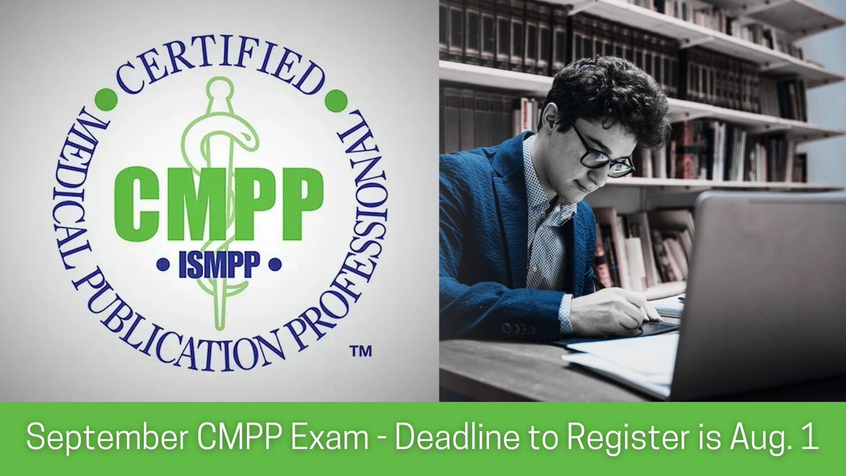 ISMPP's tweet photo. The application deadline for the September 2025 CMPP™ exam is August 1st!
Show your commitment to excellence and integrity in medical publications—become a Certified Medical Publication Professional™(CMPP™). Apply now - https://t.co/s3VGCmMXRF
#MedPubs #MedComms #CMPP https://t.co/zxlNFt5Hb0