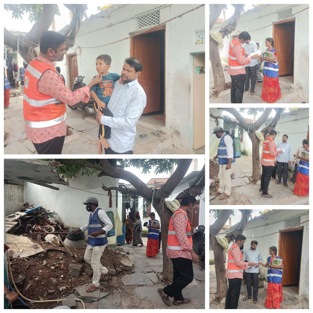 GHMCOnline's tweet image. 🌧️ GHMC Entomology teams have intensified preventive measures across Hyderabad—conducting anti-larval operations, fogging activities, door-to-door inspections, and citizen awareness campaigns to curb monsoon-related vector-borne diseases.
Let’s stay alert and keep Hyderabad…