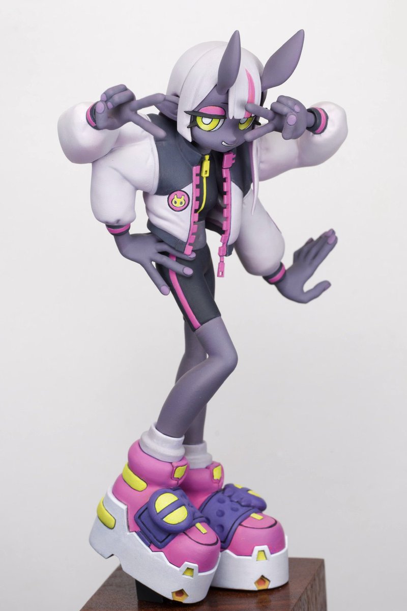 chobirama's tweet image. ワンフェス2025夏告知です。
ピギーワンから
ユエズ(玥子):15000円
シャミィ (鮭美):12000円
WF2025Sにて展示、販売いたします。
原型 : @chobirama
彩色・撮影 : 村上圭吾さん@keigon52000jp
仕様 : どちらも未塗装未組立ガレージキット
3Dプリンター出力品、…