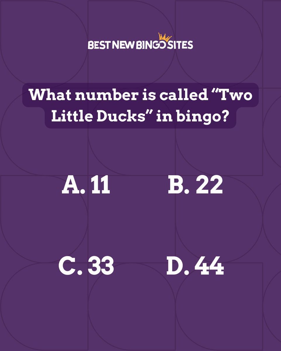 BestNewBingoS's tweet image. Let us know what the answer is! #game #bingo #trivia #quiz