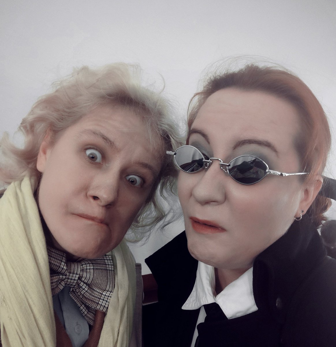 Mary_JO_CrOwley *Shattered Demon*🥃🔥🐍🕊️ (@red_hatty) on Twitter photo Michael Sheen and David Tennant. Really?)) 😂😂🫶🫶
Aziraphale <a href="/Helena_Fell/">Helena Fell😇</a> 😇
Crowley by me.😎
#GoodOmens #MichaelSheen #Aziraphale #DavidTennant #Crowley #gofy_cosplay #goodomensforyou #goodomenscosplay Michael Sheen and David Tennant. Really?)) 😂😂🫶🫶
Aziraphale <a href="/Helena_Fell/">Helena Fell😇</a> 😇
Crowley by me.😎
#GoodOmens #MichaelSheen #Aziraphale #DavidTennant #Crowley #gofy_cosplay #goodomensforyou #goodomenscosplay