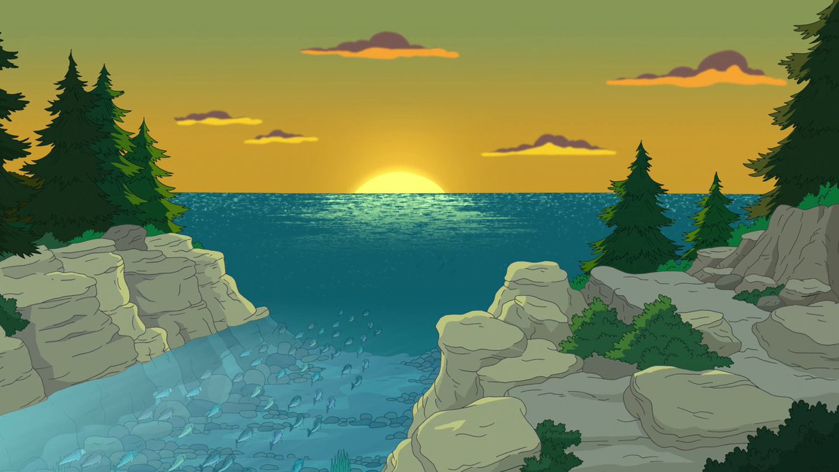 QuotesFuturama's tweet image. And so the salmon reach the ocean, birthplace of all life.
Except the salmon.
#Futurama
