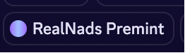 NadDomains's tweet image. Greal.nad
We are delighted that our close partner @RealNadsClub has completed the Premint Pass minting.
Now all Premint Pass holders can obtain an exclusive role in the Nad Name Service Discord, and you will get a pleasant surprise in future !