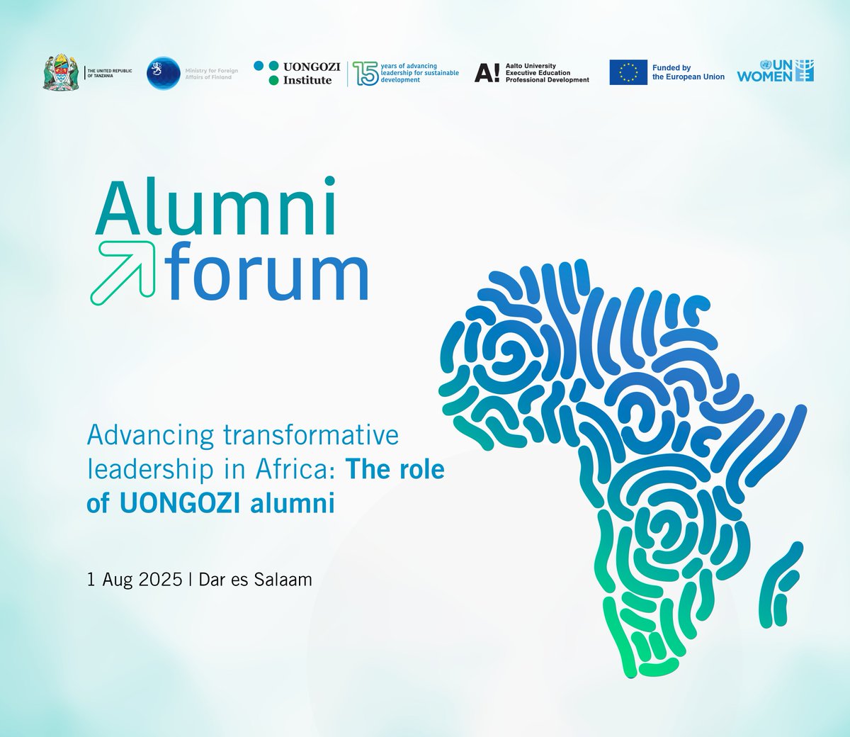 The first-ever forum for <a href="/UONGOZI/">UONGOZI Institute</a> alumni will be held on 1 August 2025 in Dar es Salaam. Hon. George Simbachawene (MP), Minister of State in the President’s Office – Public Service Management and Good Governance, will officiate the event.

The <a href="/UONGOZI/">UONGOZI Institute</a> alumni consists of those