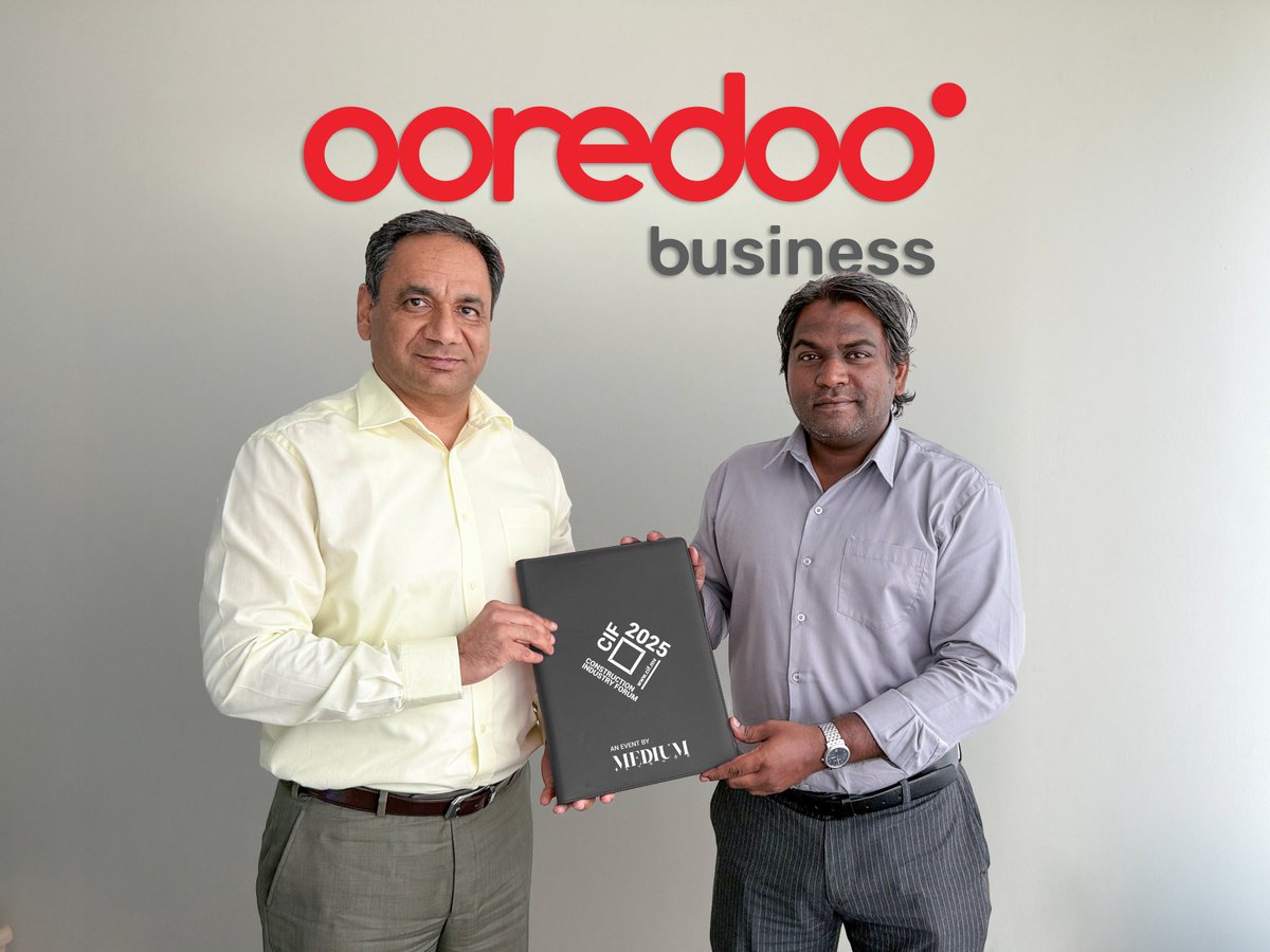Construction Industry Forum - CIF (@cifmaldives) on Twitter photo We are proud to announce that <a href="/OoredooMaldives/">Ooredoo Maldives</a> has officially signed on as the Digital Partner for the Construction Industry Forum 2025.The official signing took place between Mr. Rajesh Mehta, Chief Business Officer of Ooredoo Maldives, and Mr. Sham Mohamed, Director <a href="/MediumMv/">MEDIUM Events Pvt Ltd</a> We are proud to announce that <a href="/OoredooMaldives/">Ooredoo Maldives</a> has officially signed on as the Digital Partner for the Construction Industry Forum 2025.The official signing took place between Mr. Rajesh Mehta, Chief Business Officer of Ooredoo Maldives, and Mr. Sham Mohamed, Director <a href="/MediumMv/">MEDIUM Events Pvt Ltd</a>