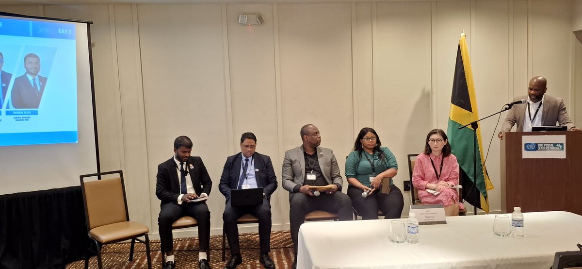 🌍 Wrapping up the SIDS Postal Leaders Forum in Kingston, #Jamaica (15 - 17 July) 

🌐 Over three dynamic days, #PostalLeaders from SIDS shared national experiences, explored collaborative solutions, and charted a unified course toward resilient and future-ready postal systems.
