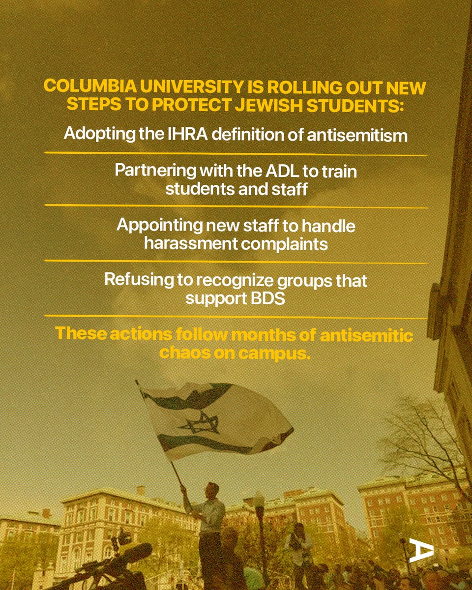 diploact's tweet image. Columbia University, the hub of antisemitism and encampments in NYC, is finally cracking down on antisemitism.
DO you think this will help?