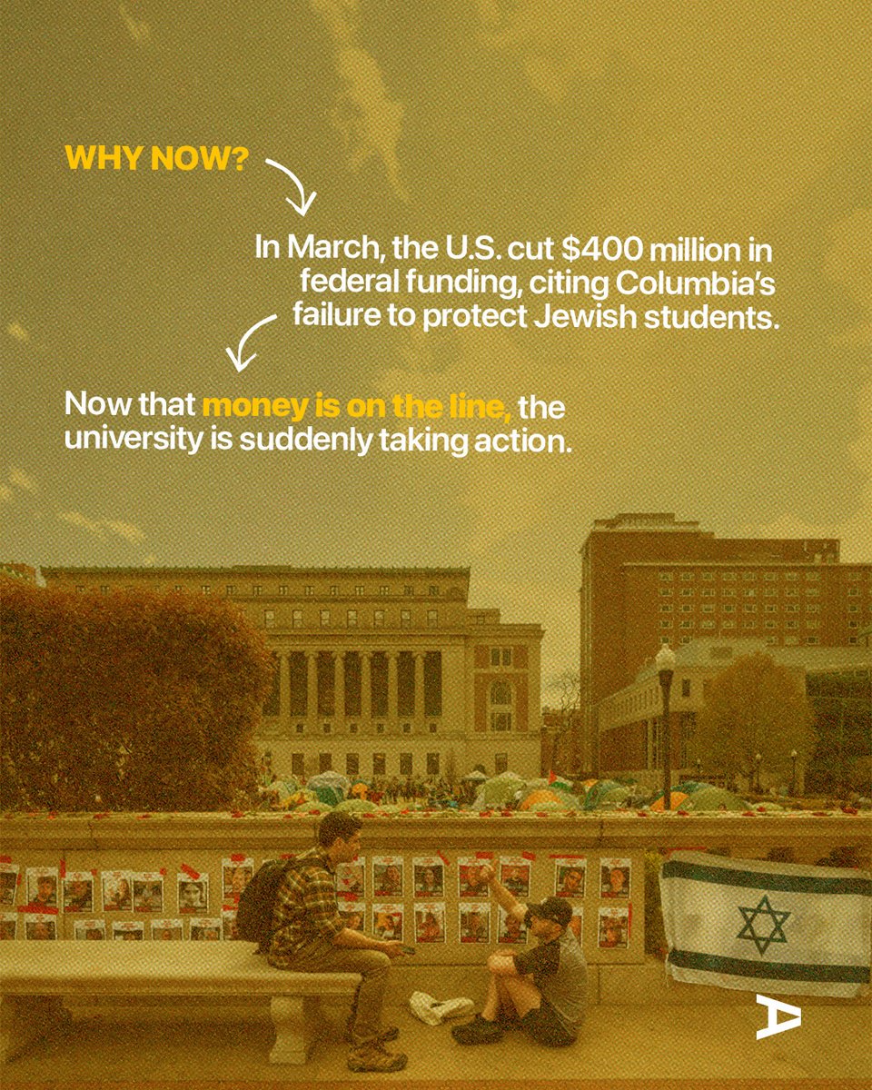 diploact's tweet image. Columbia University, the hub of antisemitism and encampments in NYC, is finally cracking down on antisemitism.
DO you think this will help?