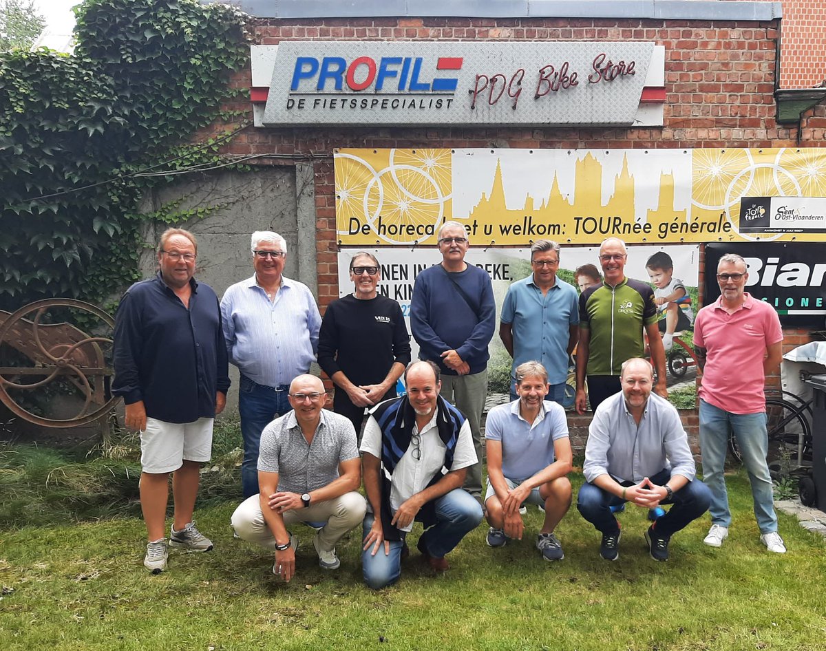 Voormiddag gespendeerd met gewezen topsporters in een prachtig historisch kader. Bedankt voor de uitnodiging Rik Ryckaert! 💪