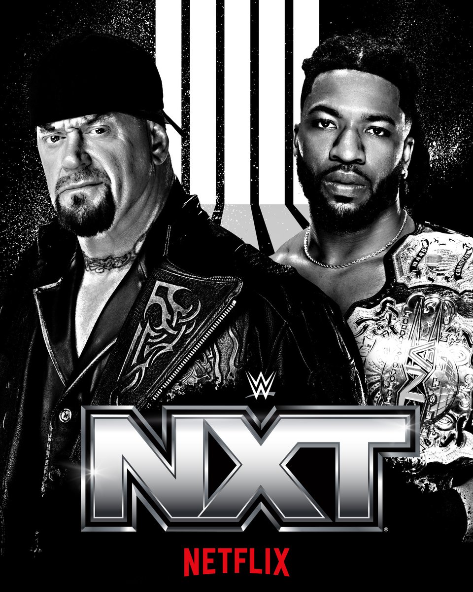WWEespana's tweet image. Esta noche en #WWENXT:
👀 @undertaker confronta al Campeón Mundial de @ThisIsTNA, @_trickwilliams.
😤 @Obaofwwe defiende el Campeonato NXT contra @noah_yoshiki y Josh Briggs.
💫 @BlakeMonroeWWE debuta en combate individual en NXT contra @WrenSinclairWWE.
👊 @starkmanjones se…