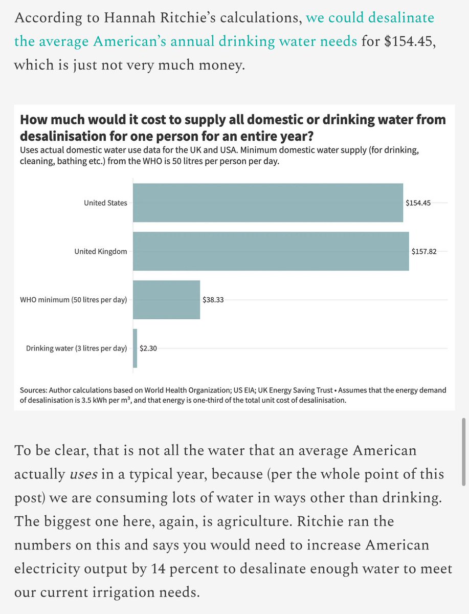 mattyglesias's tweet image. With enough clean energy, you can solve basically all problems
slowboring.com/p/theres-plent…