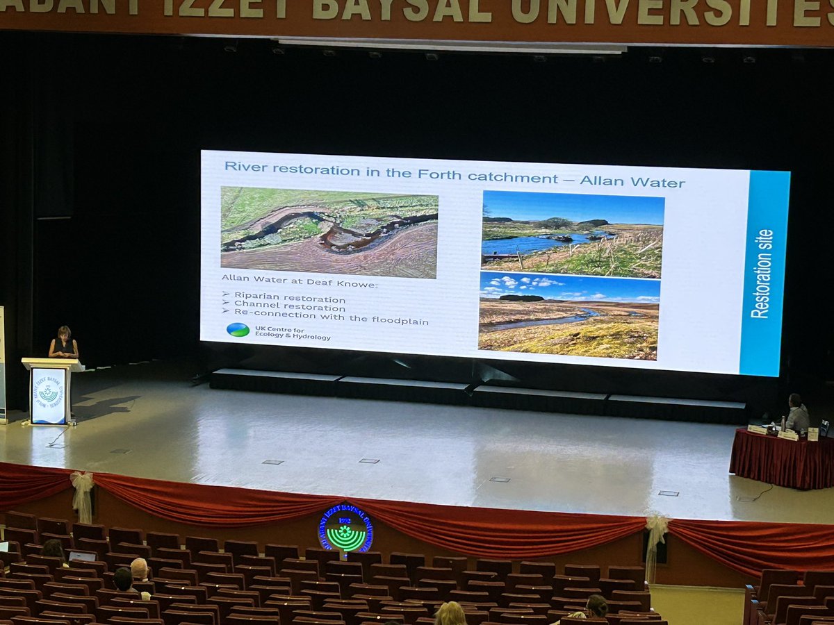Our special session SEFS14 Merlin and FutureLakes in progress. Great presentations by Ifigenia Kagkalou from DUTH and Justyna Olszewska from UKCEH. Now we are waiting for next part 👍