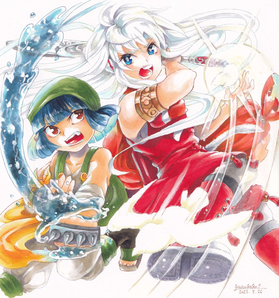 Kazukoko_I's tweet image. #イラスト
#コピック
#絵描きさんと繋がりたい