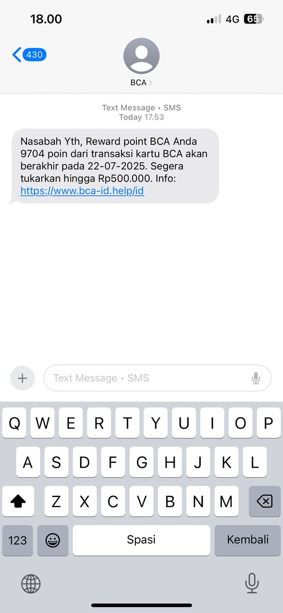 febryfeb's tweet photo. @HaloBCA min mohon info ini resmi dari BCA bukan yaaa? https://t.co/0DynnzFFKF