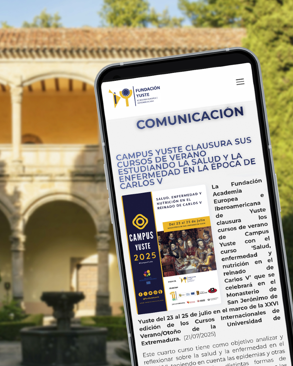 fundacionyuste's tweet image. Campus Yuste concludes its summer courses with a focus on health and illnesses in the 16th century during the reign of Charles V, exploring epidemics, scientific medicine, and magical-religious beliefs.
f.mtr.cool/cnwkbtqdbk