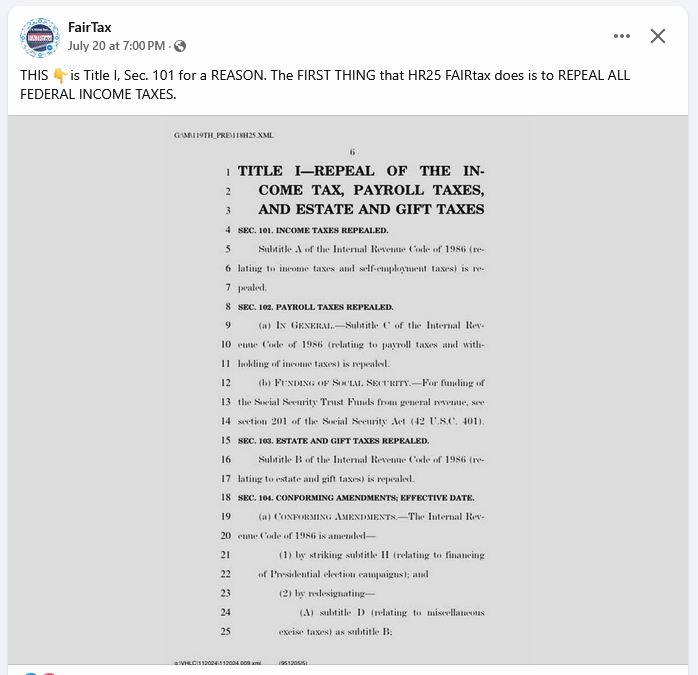 What we need is the fairtax.org.