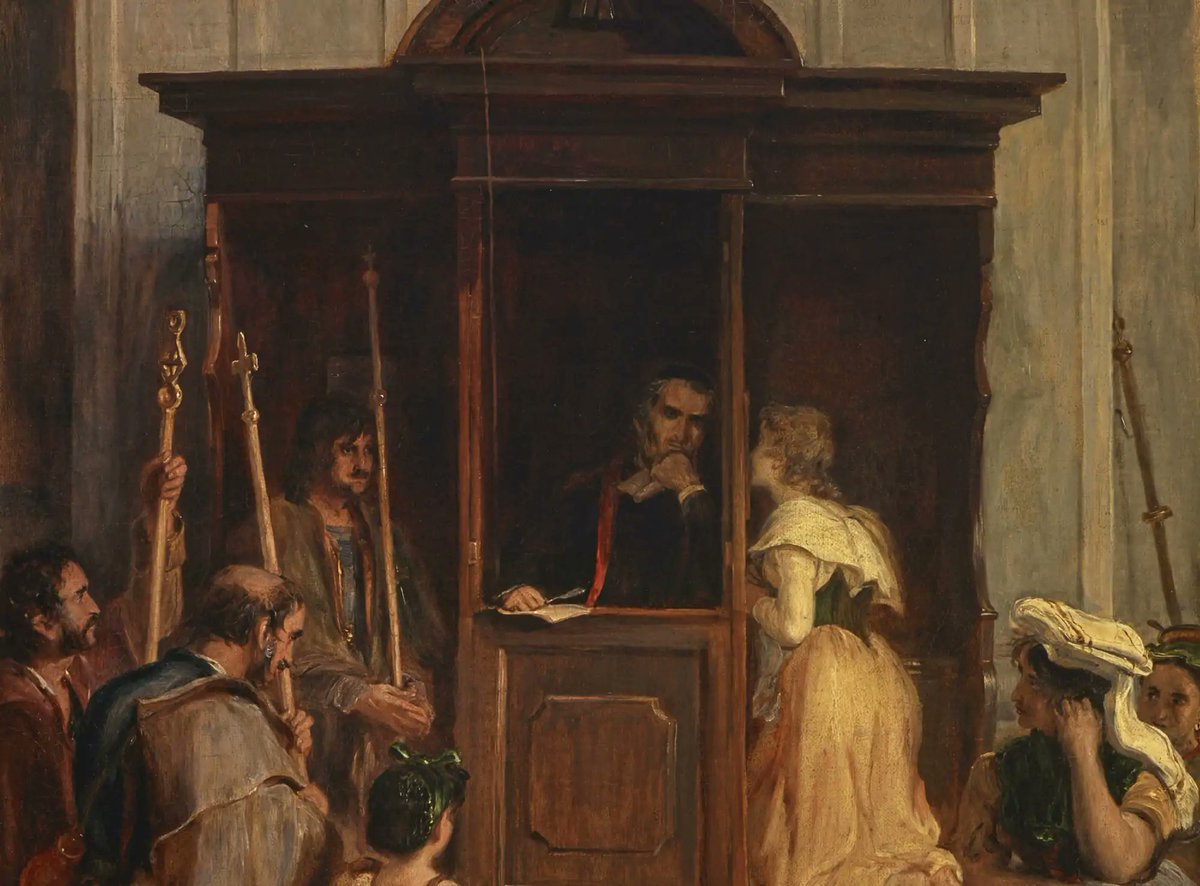 penn_williamE's tweet image. The priest who made Hell tremble, so they sent a demon to stop him.
He barely passed seminary.
He was sent to a dying village no one cared about.
By the time he died, 20,000 people a year came just to confess to him.
This is the true story of the Curé of Ars 🧵:
