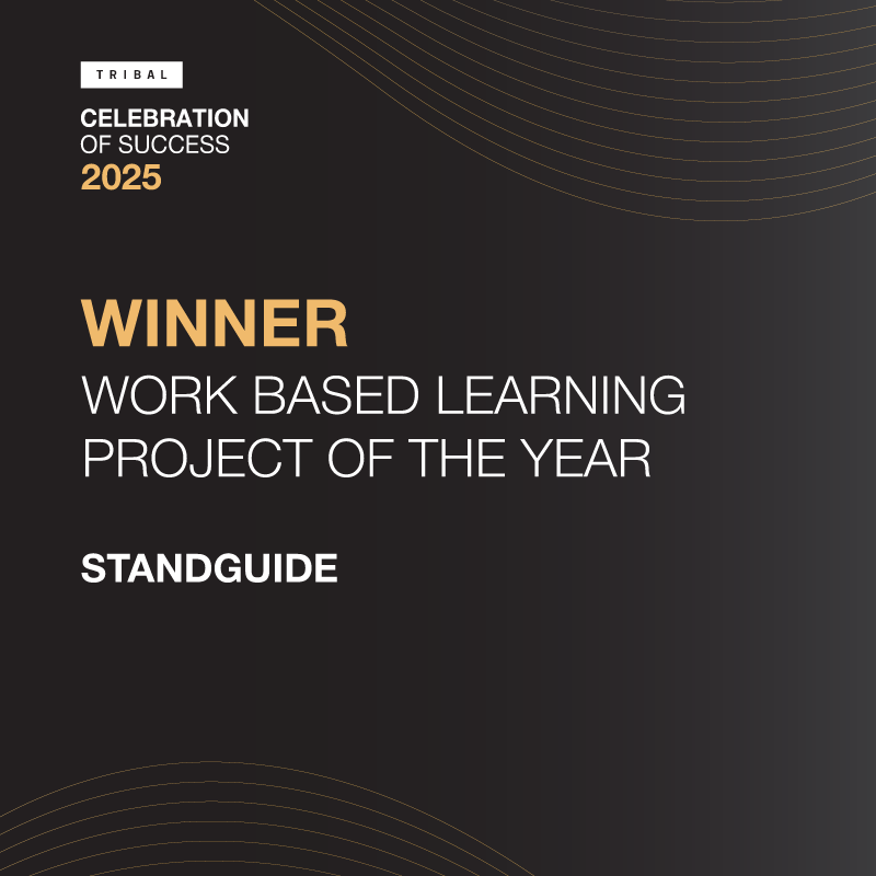 Tribal Group (@tribalgroup) on Twitter photo ๐ Congratulations to <a href="/Standguide/">Standguide</a> winner of Work-Based Learning Project of the Year ๐
Standguide distinguished themselves by developing innovative digital onboarding processes, making a significant positive difference across regions and stakeholders.
#Empower2025 ๐ Congratulations to <a href="/Standguide/">Standguide</a> winner of Work-Based Learning Project of the Year ๐
Standguide distinguished themselves by developing innovative digital onboarding processes, making a significant positive difference across regions and stakeholders.
#Empower2025