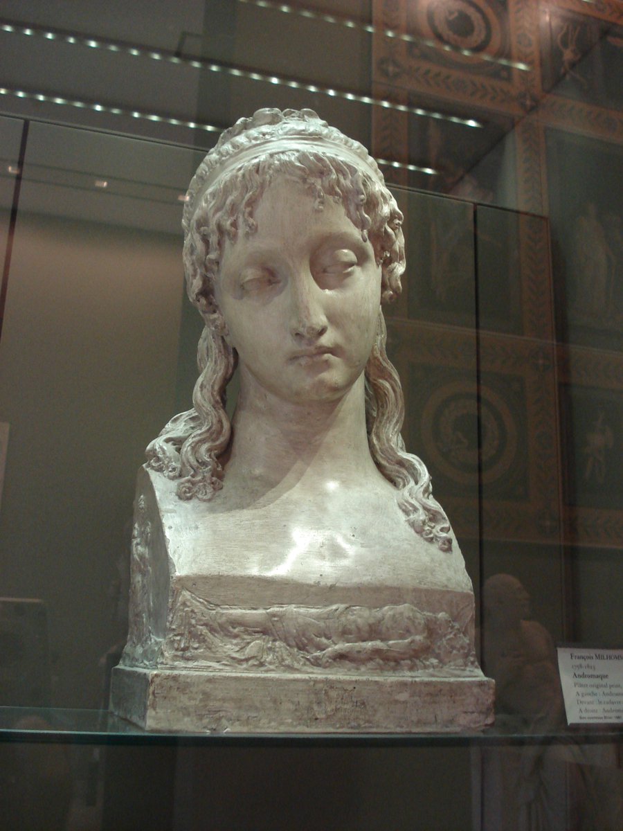 dailyandromache's tweet image. “andromaque”, françois milhomme (1800)