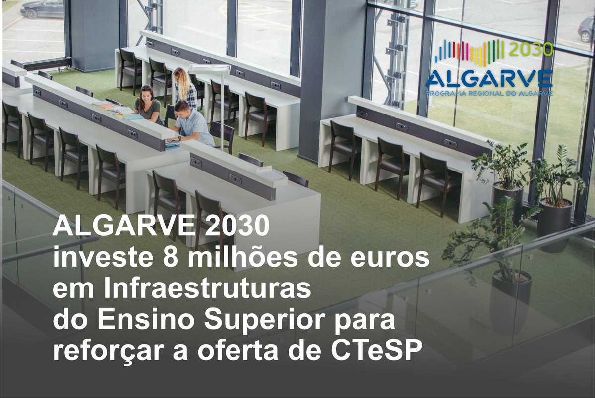 CCDR ALGARVE, I.P. (@ccdr_algarve) on Twitter photo 𝐔𝐧𝐢𝐯𝐞𝐫𝐬𝐢𝐝𝐚𝐝𝐞 𝐝𝐨 𝐀𝐥𝐠𝐚𝐫𝐯𝐞 𝐯𝐚𝐢 𝐭𝐞𝐫 𝐝𝐨𝐢𝐬 𝐧𝐨𝐯𝐨𝐬 𝐞𝐝𝐢𝐟í𝐜𝐢𝐨𝐬 𝐩𝐚𝐫𝐚 𝐫𝐞𝐟𝐨𝐫ç𝐚𝐫 𝐜𝐮𝐫𝐬𝐨𝐬 𝐂𝐓𝐞𝐒𝐏
SAIBA + : algarve.portugal2030.pt/2025/07/21/fun…
#AlgarveFazBem #CCDRALGARVE <a href="/_joseapolinario/">José Apolinário</a> #FundosEuropeus #ALGARVE2030 <a href="/UAlg/">Universidade Algarve</a> <a href="/EUinmyRegion/">EUinmyRegion🇪🇺</a> 𝐔𝐧𝐢𝐯𝐞𝐫𝐬𝐢𝐝𝐚𝐝𝐞 𝐝𝐨 𝐀𝐥𝐠𝐚𝐫𝐯𝐞 𝐯𝐚𝐢 𝐭𝐞𝐫 𝐝𝐨𝐢𝐬 𝐧𝐨𝐯𝐨𝐬 𝐞𝐝𝐢𝐟í𝐜𝐢𝐨𝐬 𝐩𝐚𝐫𝐚 𝐫𝐞𝐟𝐨𝐫ç𝐚𝐫 𝐜𝐮𝐫𝐬𝐨𝐬 𝐂𝐓𝐞𝐒𝐏
SAIBA + : algarve.portugal2030.pt/2025/07/21/fun…
#AlgarveFazBem #CCDRALGARVE <a href="/_joseapolinario/">José Apolinário</a> #FundosEuropeus #ALGARVE2030 <a href="/UAlg/">Universidade Algarve</a> <a href="/EUinmyRegion/">EUinmyRegion🇪🇺</a>