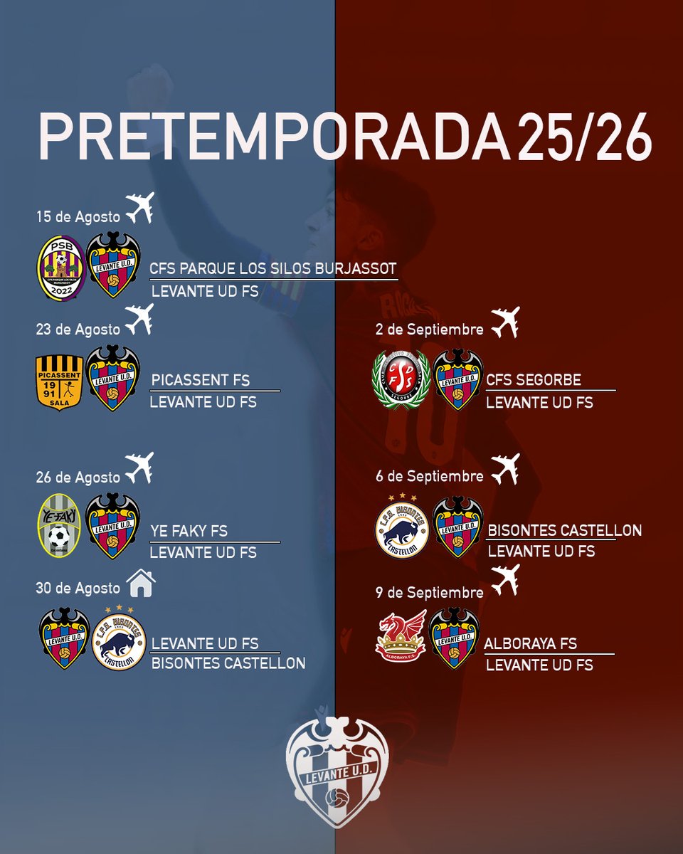 Ya tenemos calendario de Pretemporada!