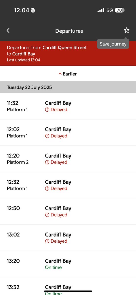 Anthea_Crowe's tweet photo. @tfwrail are Cardiff bay trains running? https://t.co/ZCXuSFTmOz