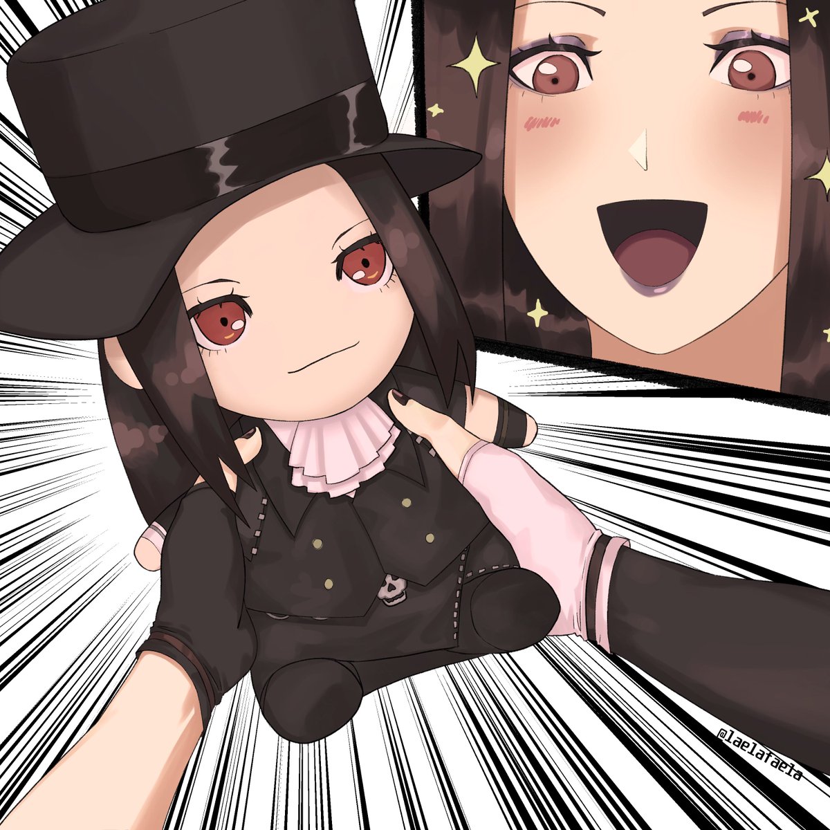 Testament está muito feliz com o presente Testaplush!

#GUILTYGEAR #TESTACULT