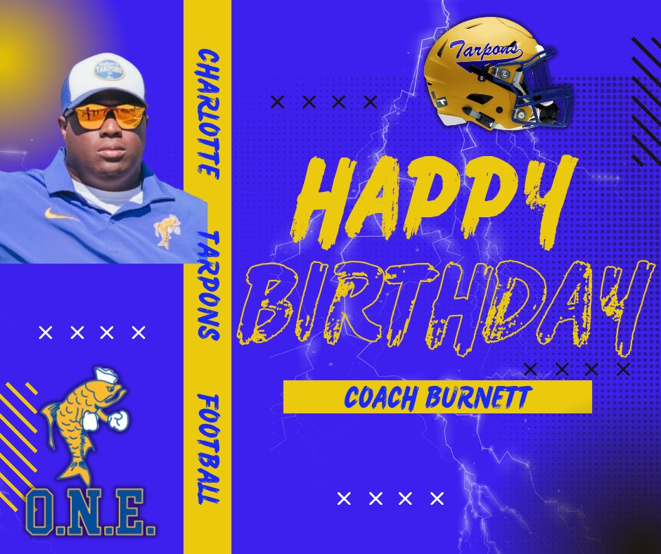 Happy Birthday Coach Burnett!

#ONE 
<a href="/CoachBurnett93/">Coach CB🇯🇲🏈</a>