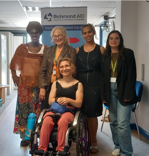 RichmondAID's tweet image. Great to welcome Cllr Dane, Richmond’s Disability Champion, yesterday! We had a fantastic discussion on how we can work together to improve housing in the borough. 🤲📢
Thanks @InclusionLondon & @trustforlondon for your support!