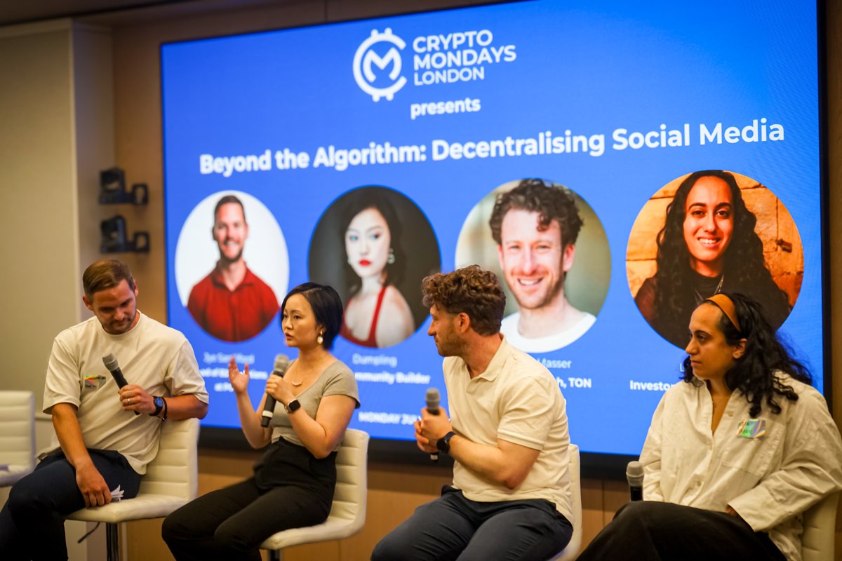 CryptoMondays London tweet media