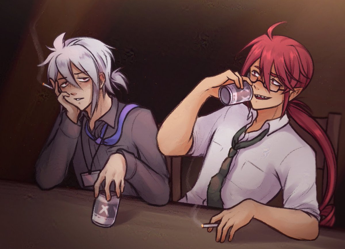 Ok fine ill do it myself, told ya they'd get along 
 #HonneDell #KasaneTed #utau #fanloid
 #本音デル #重音テッド