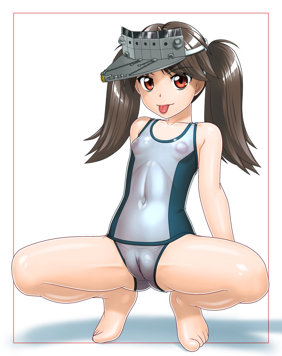 RJちゃんで変形スク水4態 