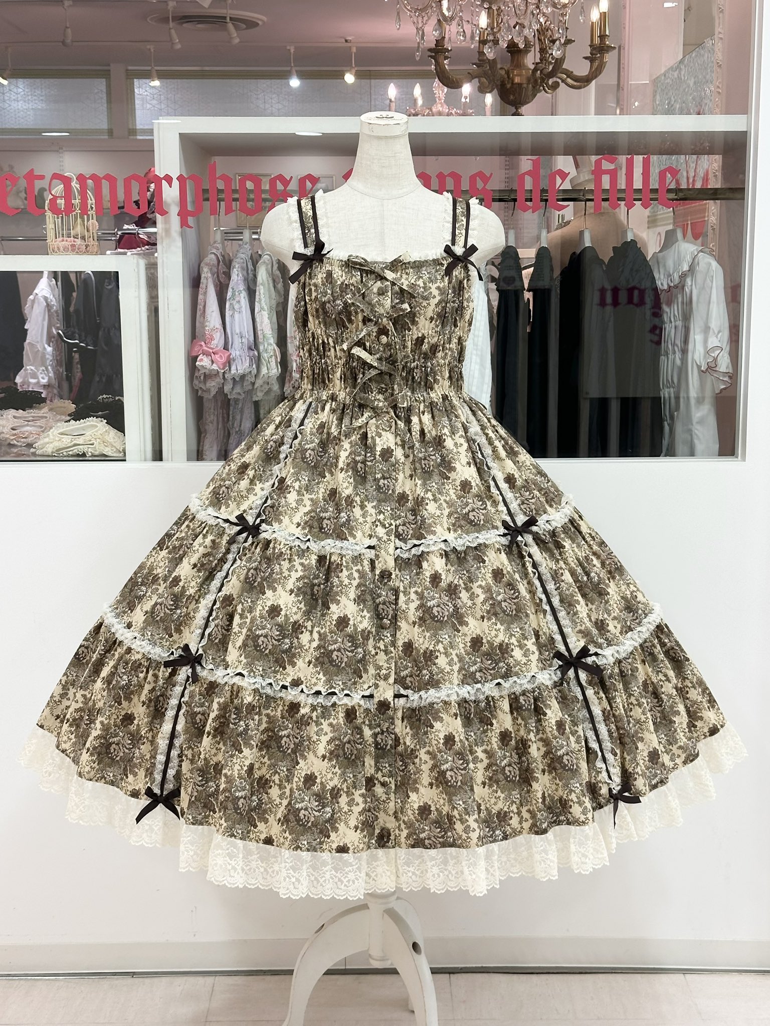 メタモルフォーゼ天使とお花柄AラインJSK メタモルフォーゼ大阪店 on X: 