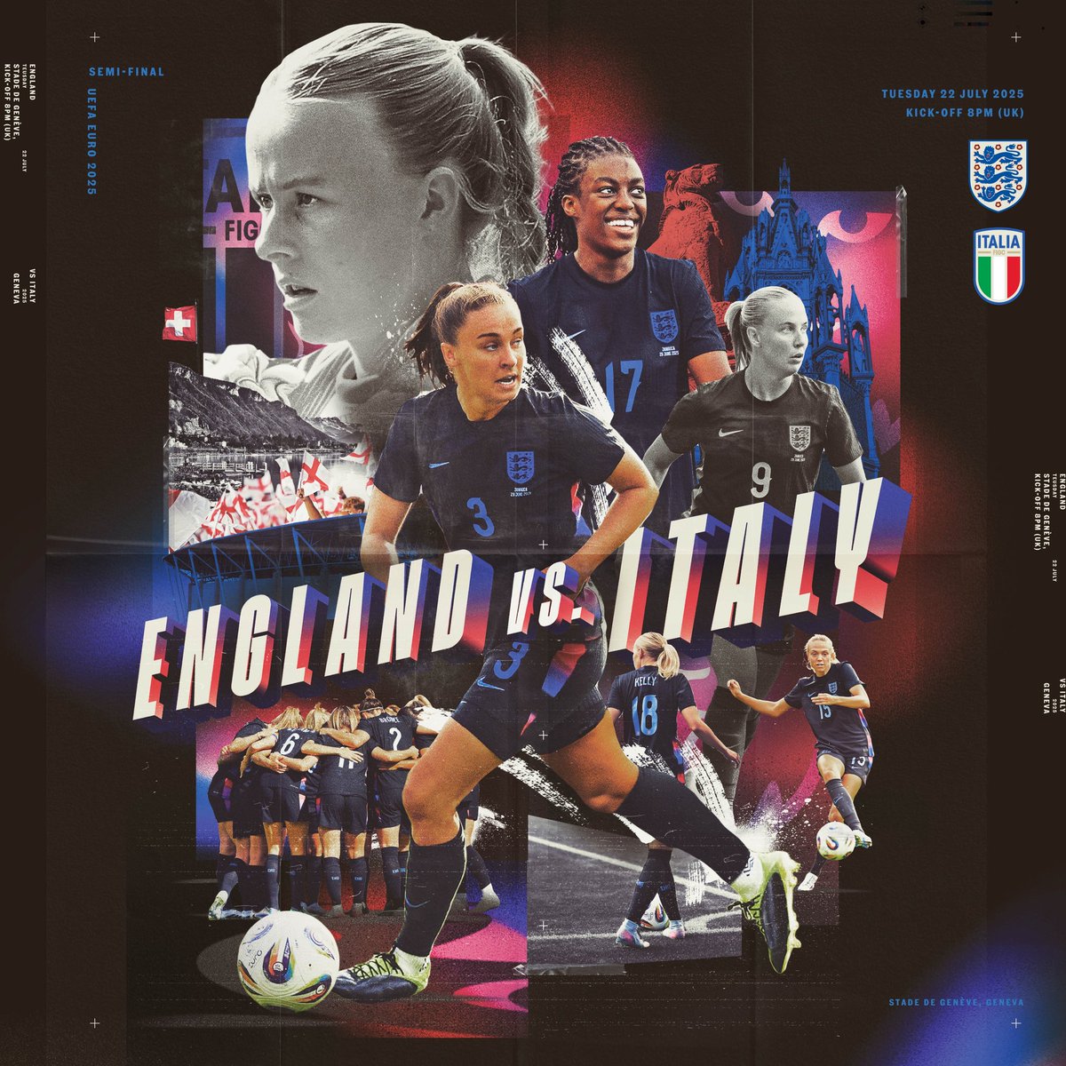 louie_french's tweet image. Best of luck to the @Lionesses in tonight’s semi final 🏴
We will all be cheering you on!