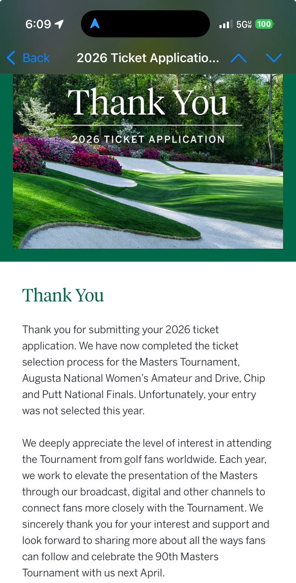 Successfully rejected yet again. Someday…