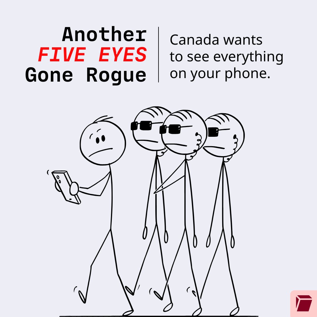 TutaPrivacy's tweet image. Canada wants to #backdoor #encryption.
But we are saying no.
#NoToBackdoors 💪
Read our comment on Canada's C-2 Bill: 👉 tuta.com/blog/canada-bi…
