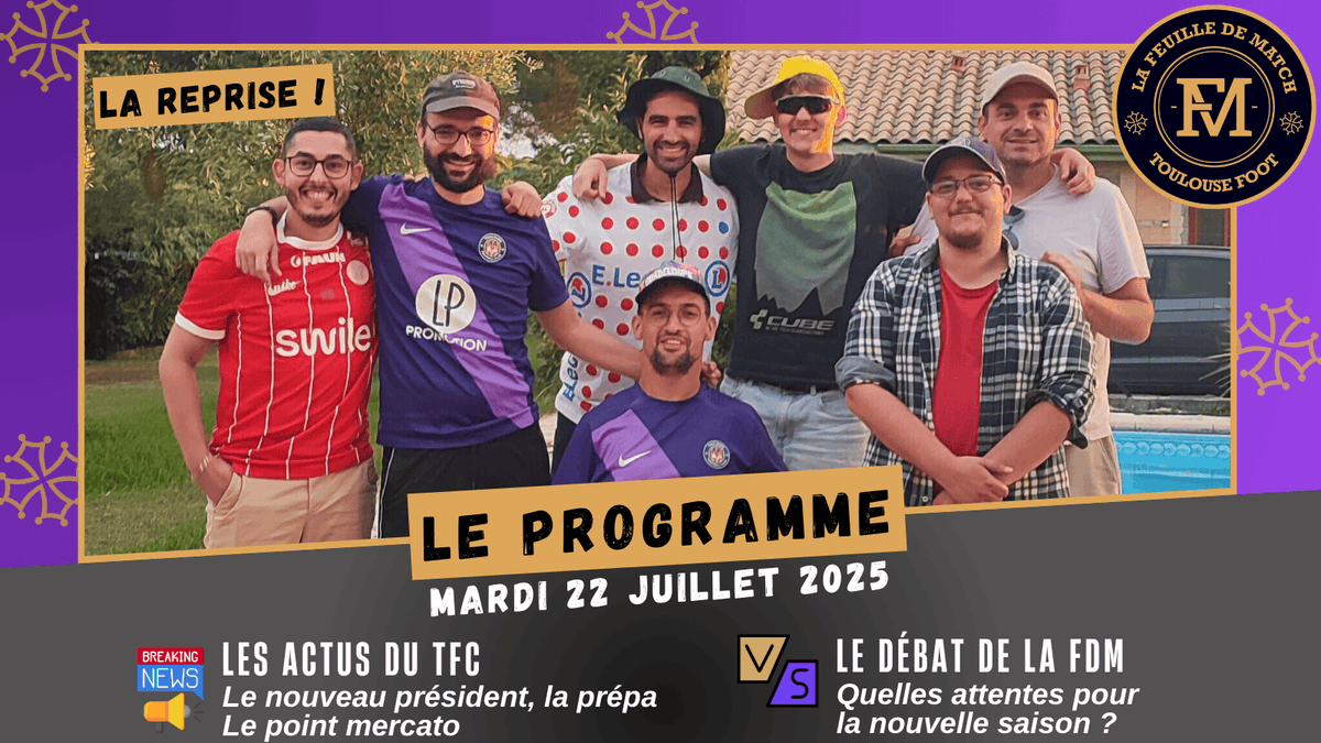 FDM Toulouse Foot tweet media