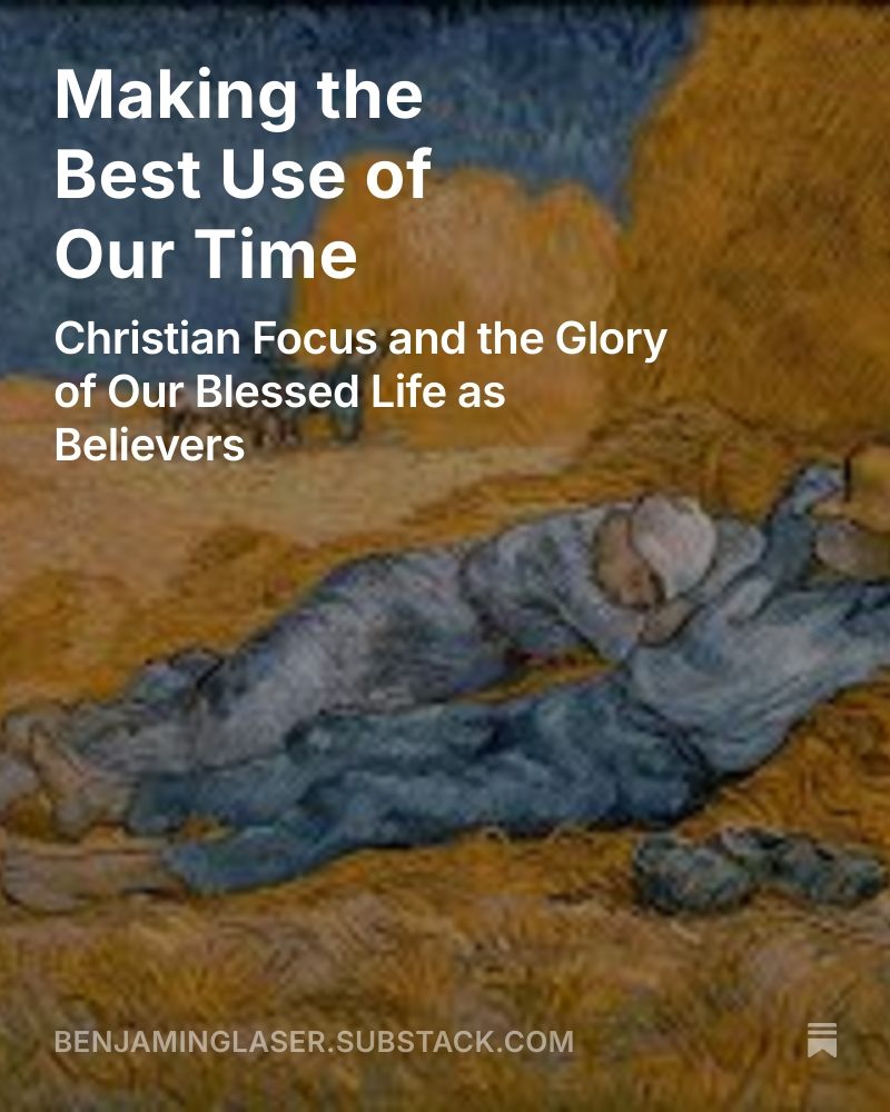 WVPitt's tweet image. "Making hard decisions in a world that is turning away from God at lightning speed means Christians in our context especially are going to be pushed to give an account for what our hope in the Savior means to us."
benjaminglaser.substack.com/p/making-the-b…
