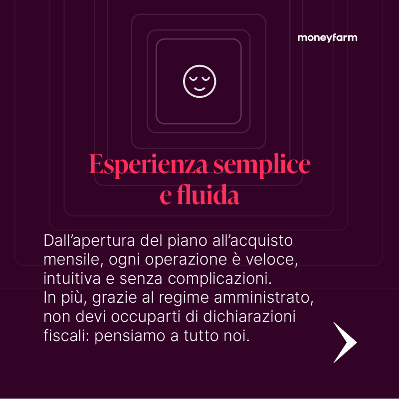 moneyfarmITA's tweet photo. Se cerchi un modo chiaro, affidabile e senza complicazioni per costruire la tua strategia di investimento, da oggi lo hai: il PAC in ETF su Conto Titoli è attivo e senza commissioni! Per saperne di più, visita il nostro sito: https://t.co/lv9Uj5DRJ2