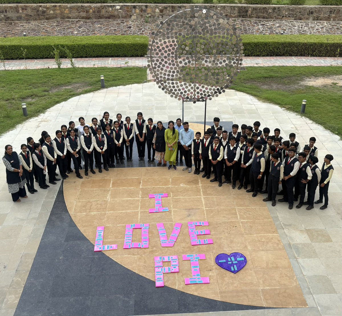 Yash_Joshi15's tweet image. Celebrating the beauty of numbers!
@RscBhuj marked #PiDay with engaging activities that sparked #Curiosity and #mathematical creativity among young minds.
A perfect #circle of learning and #fun!