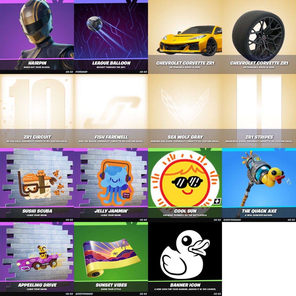 ShiinaBR's tweet image. The Summer Road Trip event begins in 2 HOURS!
All the FREE cosmetics have now been decrypted! 🔥