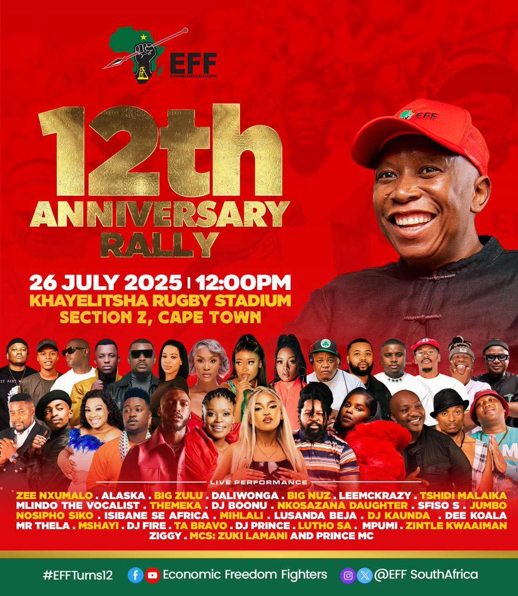 athenkosi591's tweet image. Poster amended as per the request of fighters. The ANC sellout was removed and replaced with fighter @SfisoS9, who will give us a hell of a performance💃🔥💃