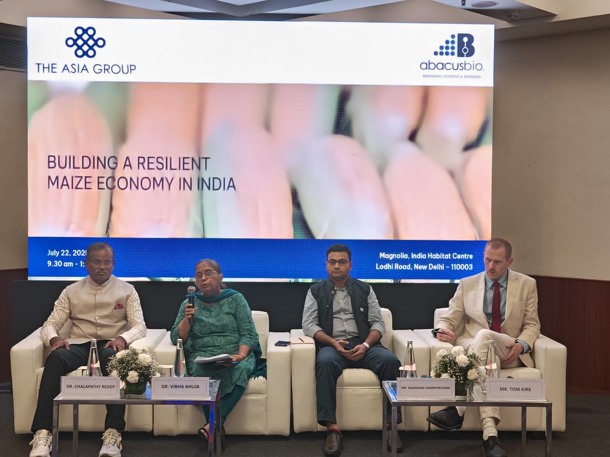 Exciting insights from our Executive Director, Mr. Raghavan Sampathkumar, on building a resilient maize economy in India! He emphasizes the need for collaboration and science-based solutions to benefit farmers. Watch the full discussion! 

#FSII #MaizeEconomy #GMMaize #BeejKiBaat